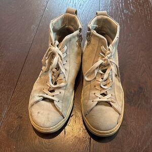 All Saints women’s Beige High-Top Sneakers 7